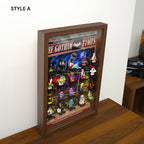 Wall Mountable Display Case for LEGO® Minifigures BATMAN MOVIE Series 2 (71020)
