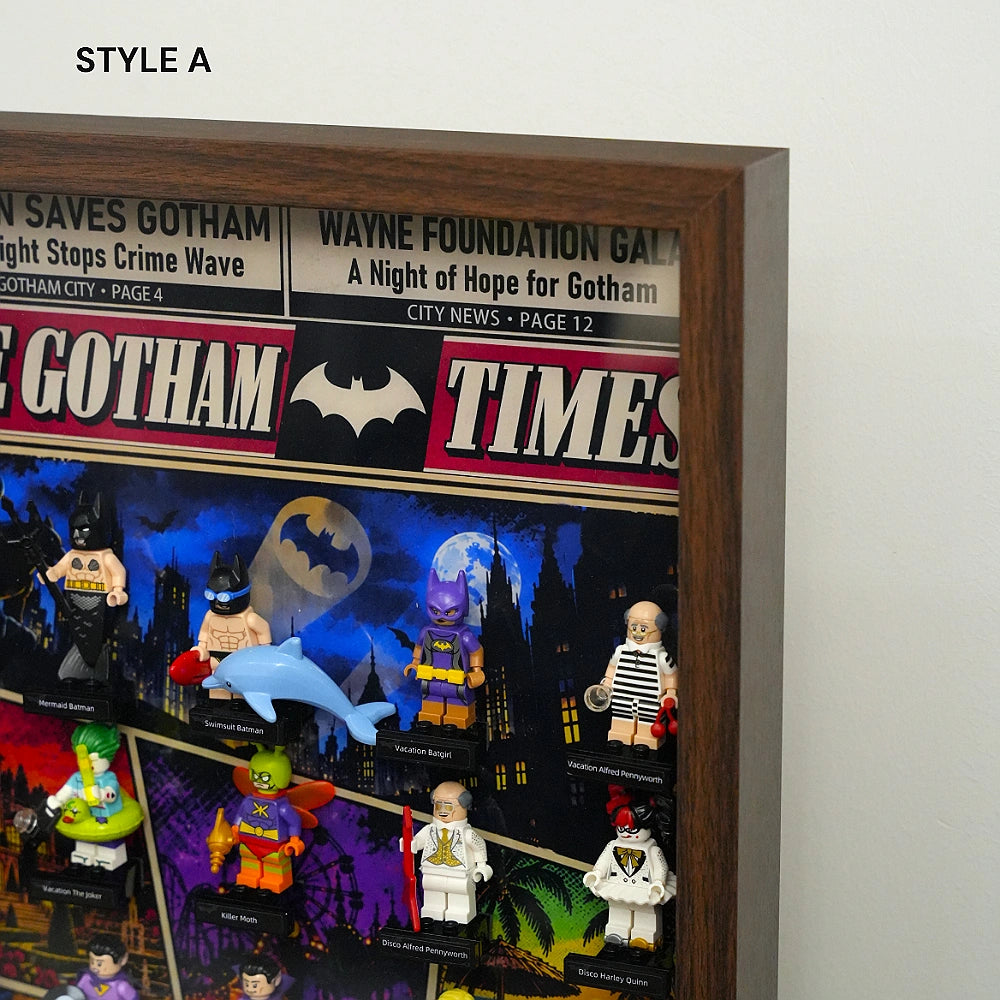 Wall Mountable Display Case for LEGO® Minifigures BATMAN MOVIE Series 2 (71020)
