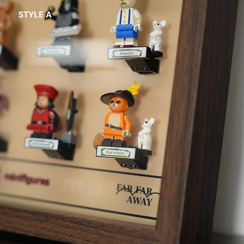 Wall Mountable Display Case for LEGO® Minifigures Shrek Series (71053)
