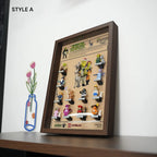 Wall Mountable Display Case for LEGO® Minifigures Shrek Series (71053)