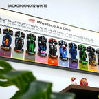 Wall Display Frame for LEGO® 12 x F1 Speed Champions F1 Cars