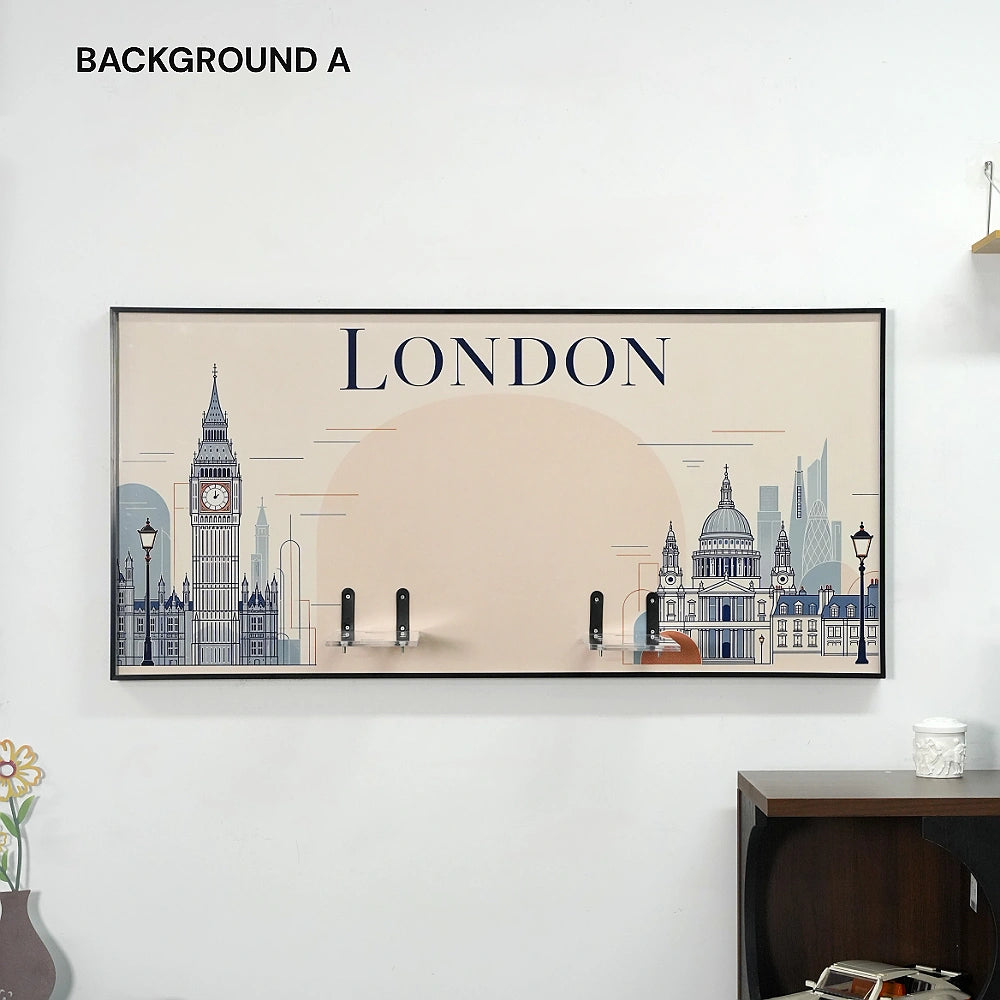 Wall Display Frame for LEGO® Architecture Tower Bridge (21067)