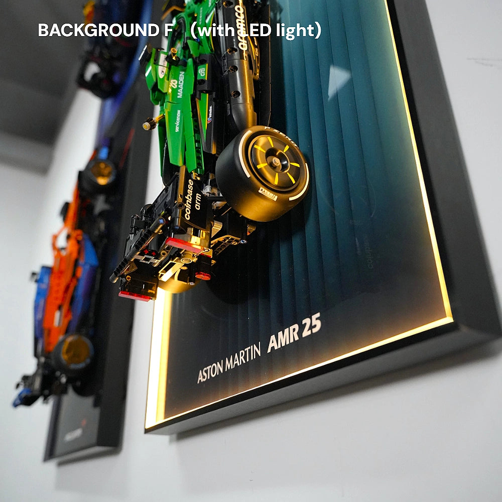 Wall Display Frame for LEGO® Aston Martin F1 – AMR25 (42240)