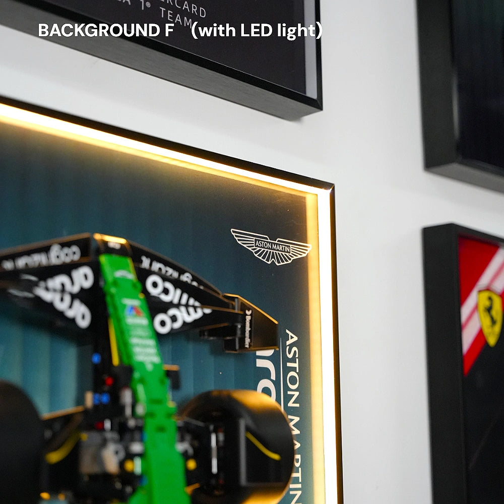 Wall Display Frame for LEGO® Aston Martin F1 – AMR25 (42240)