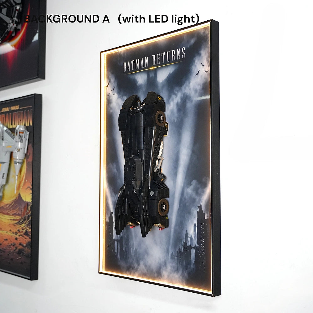 Wall Display Frame for LEGO® Batman Returns™ Batmobile™ (76355)