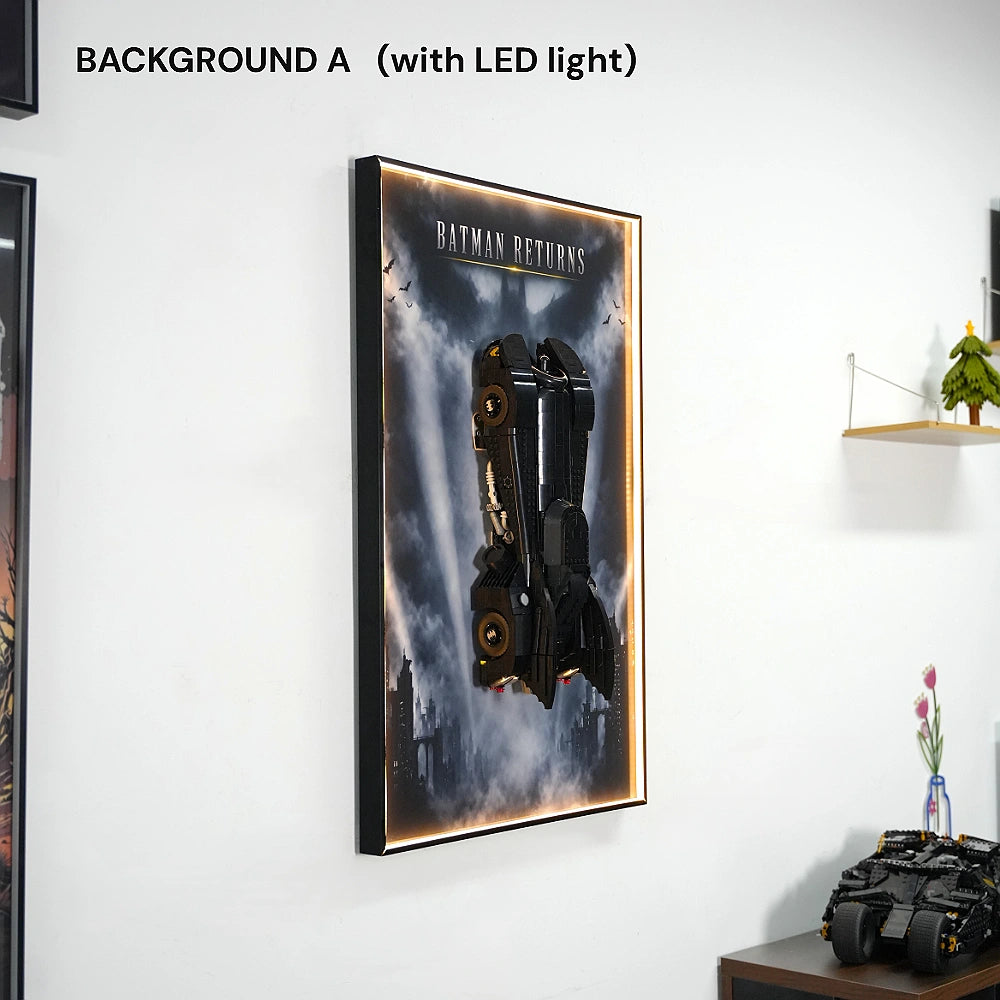 Wall Display Frame for LEGO® Batman Returns™ Batmobile™ (76355)