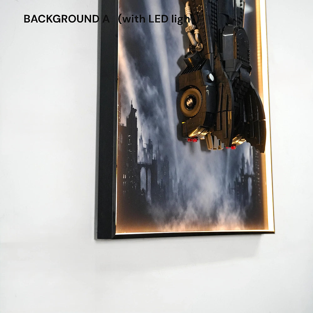 Wall Display Frame for LEGO® Batman Returns™ Batmobile™ (76355)