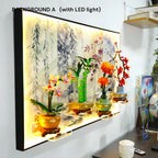 Wall Display Frame for LEGO® Botanicals Four Gentlemen (10369,10343,10344,10368)