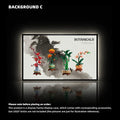 Wall Display Frame for LEGO® Botanicals Four Gentlemen (10369,10343,10344,10368)