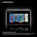 Wall Display Frame for LEGO® Botanicals Four Gentlemen (10369,10343,10344,10368)