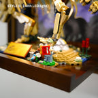 Wall Display Frame for LEGO® Dinosaur Fossils: Triceratops (77985)