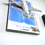 Wall Display Frame for LEGO® Douglas DC-3 PAN AM Airliner minus(11378)