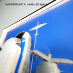 Wall Display Frame for LEGO® Douglas DC-3 PAN AM Airliner minus(11378)