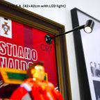Cornice da parete per LEGO® Edizioni Cristiano Ronaldo - Leggenda del calcio (43016)