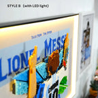 Wall Display Frame for LEGO® Editions Lionel Messi – Celebration (43018)