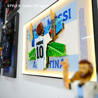 Wall Display Frame for LEGO® Editions Lionel Messi – Celebration (43018)