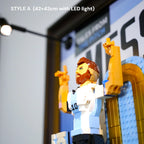 Cornice da parete per LEGO® Editions Lionel Messi - Leggenda del calcio (43015)