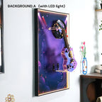 Wall Display Frame for LEGO® Editions Olivia Rodrigo's Dual Guitar & Vinyl (43031,43028)