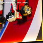Wall Display Frame for LEGO® F1 Legends (10330, 10353, 11375)