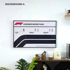 Wall Display Frame for LEGO® F1 Legends (10330, 10353, 11375)
