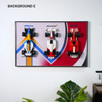 Wall Display Frame for LEGO® F1 Legends (10330, 10353, 11375)