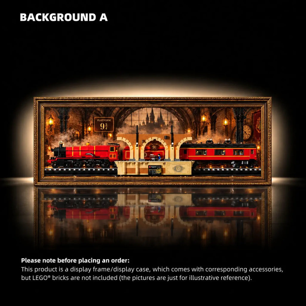 Wall Display Frame for LEGO® Harry Potter™ Hogwarts Express™ – Collectors' Edition (76405)A