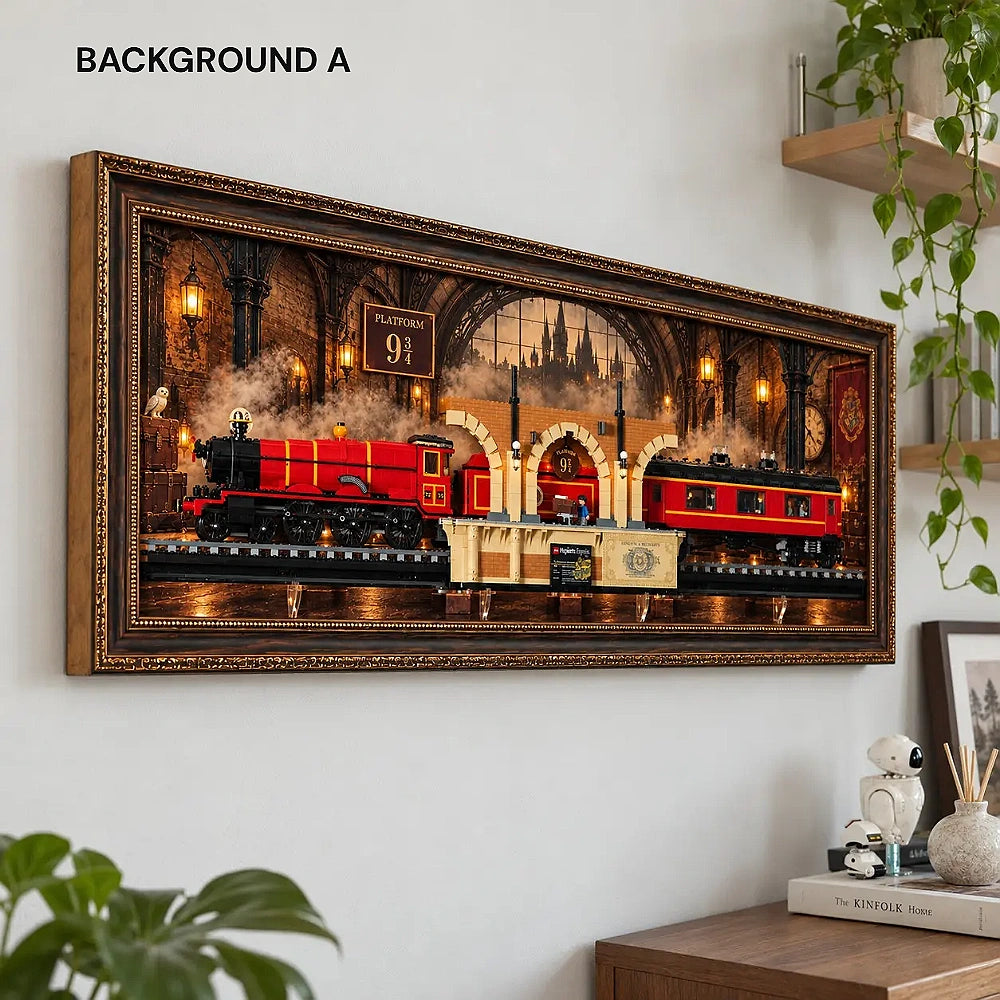 [pre-sale]Wall Display Frame for LEGO® Harry Potter™ Hogwarts Express™ – Collectors' Edition (76405)