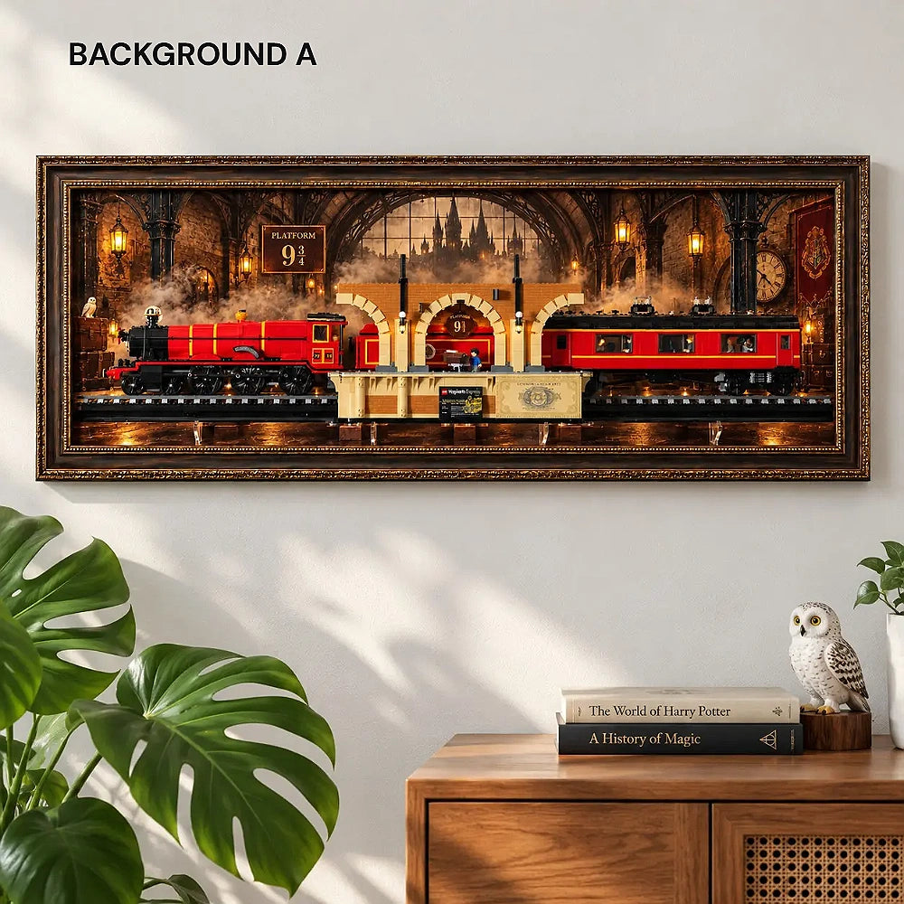 [pre-sale]Wall Display Frame for LEGO® Harry Potter™ Hogwarts Express™ – Collectors' Edition (76405)