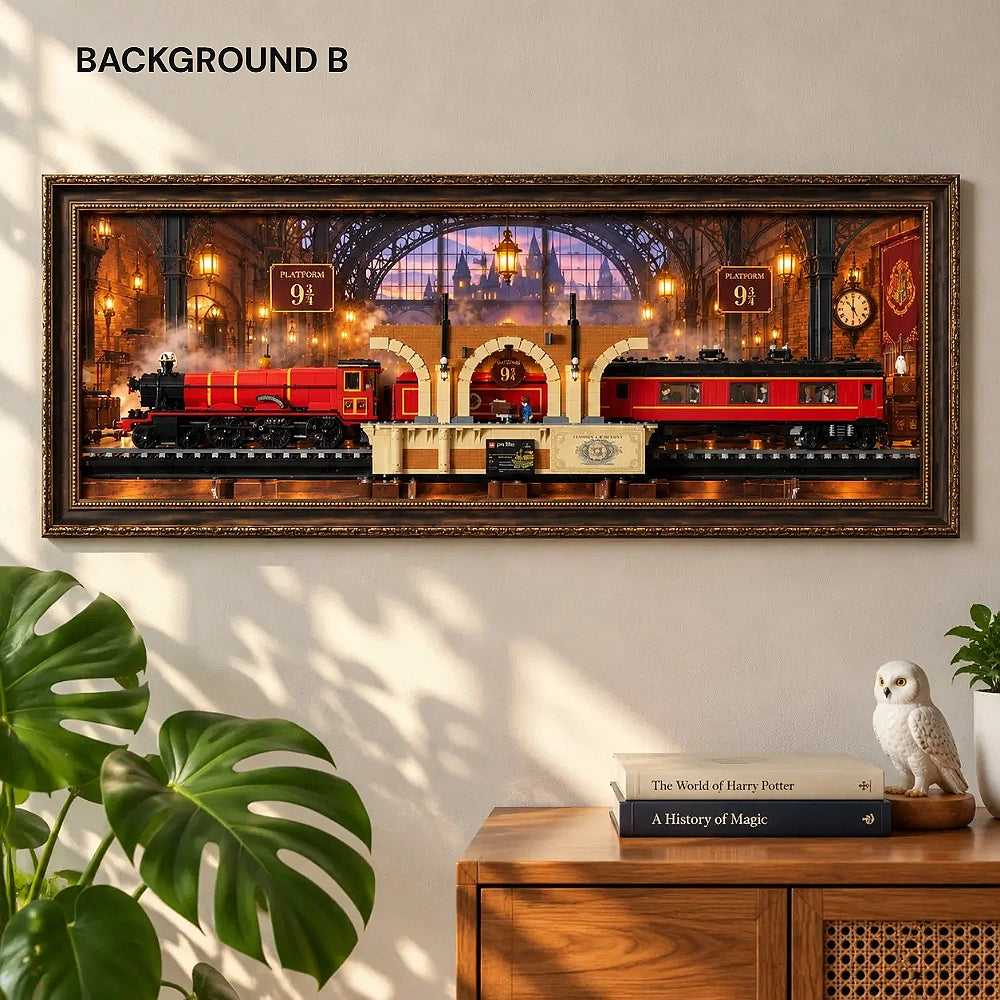 [pre-sale]Wall Display Frame for LEGO® Harry Potter™ Hogwarts Express™ – Collectors' Edition (76405)