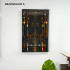 Wall Display Frame for LEGO® Harry Potter™ The Ministry of Magic™ – Collectors' Edition (76476)
