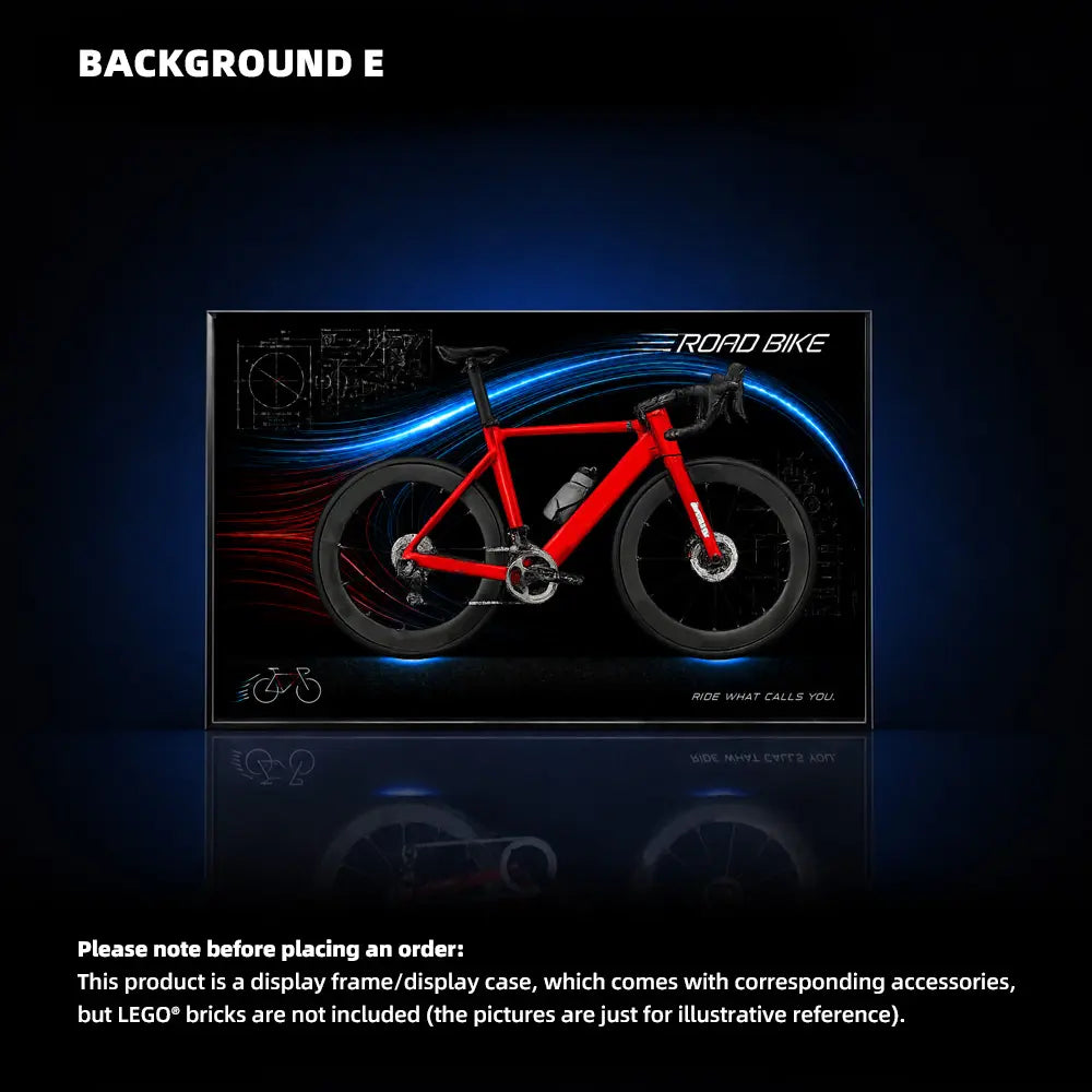 Cadre Mural LEGO Icons pour LEGO® Road Bike(11380)