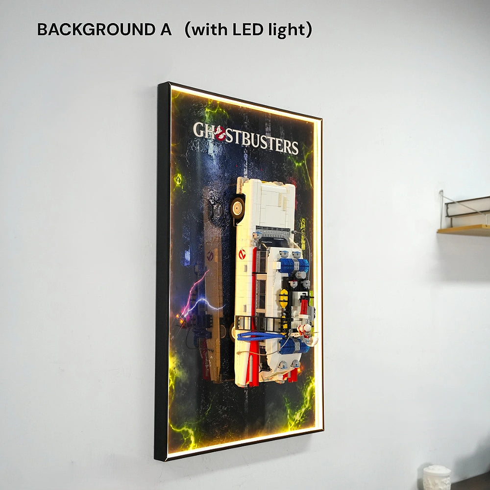 Wall Display Frame for LEGO® Icons Ghostbusters™ ECTO-1 (10274)