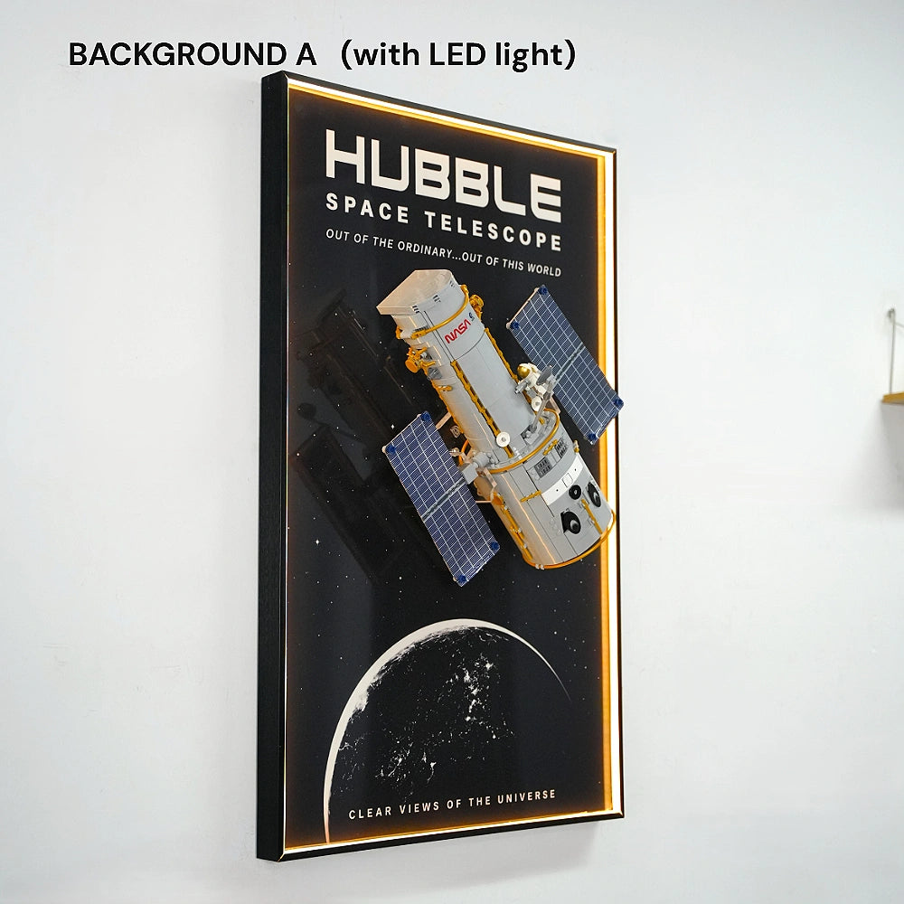 Wall Display Frame for LEGO® Icons Hubble Telescope (11382)