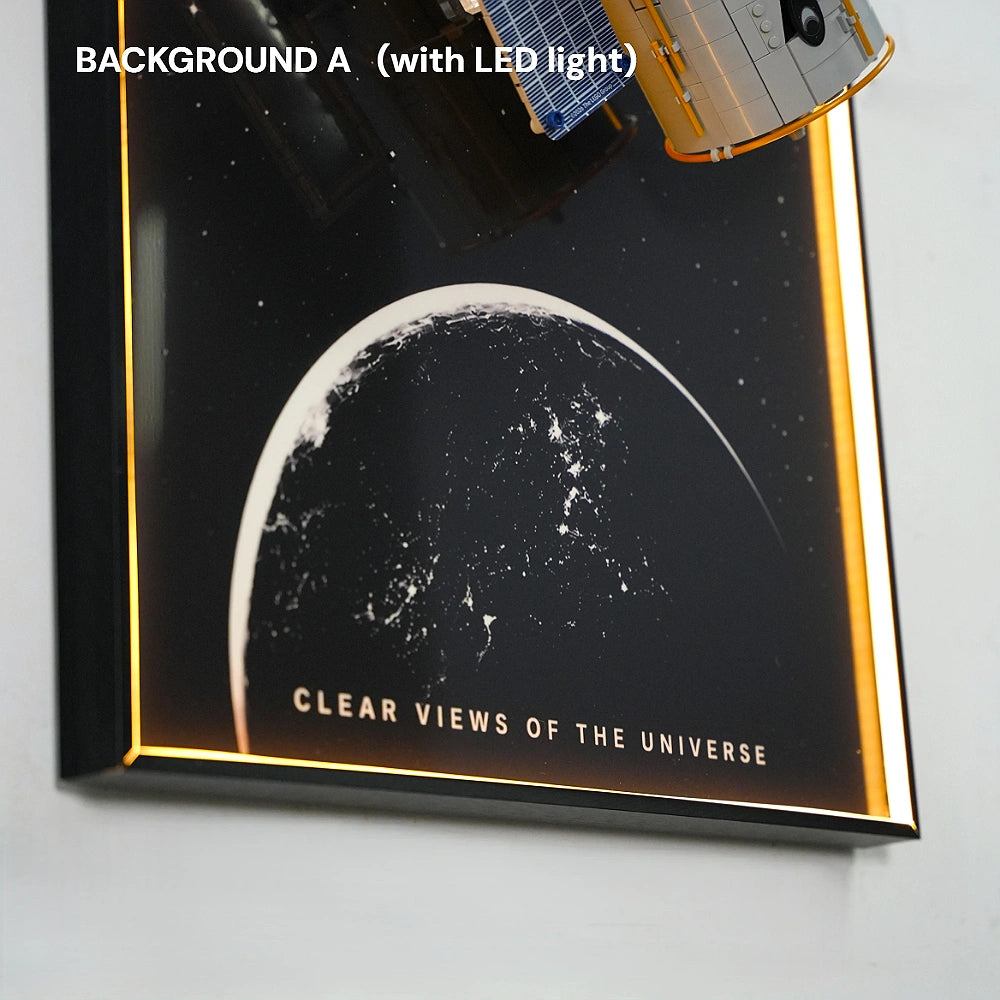 Wall Display Frame for LEGO® Icons Hubble Telescope (11382)