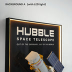 Wall Display Frame for LEGO® Icons Hubble Telescope (11382)