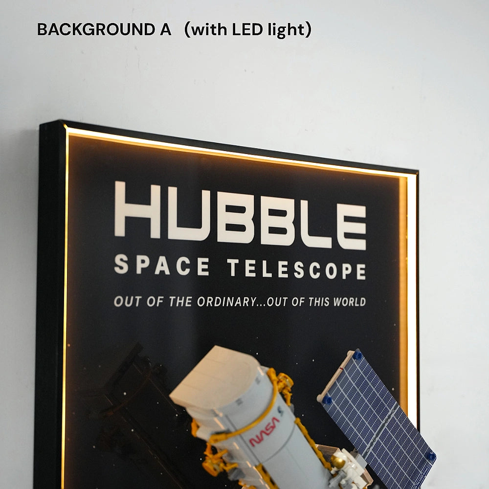 Wall Display Frame for LEGO® Icons Hubble Telescope (11382)
