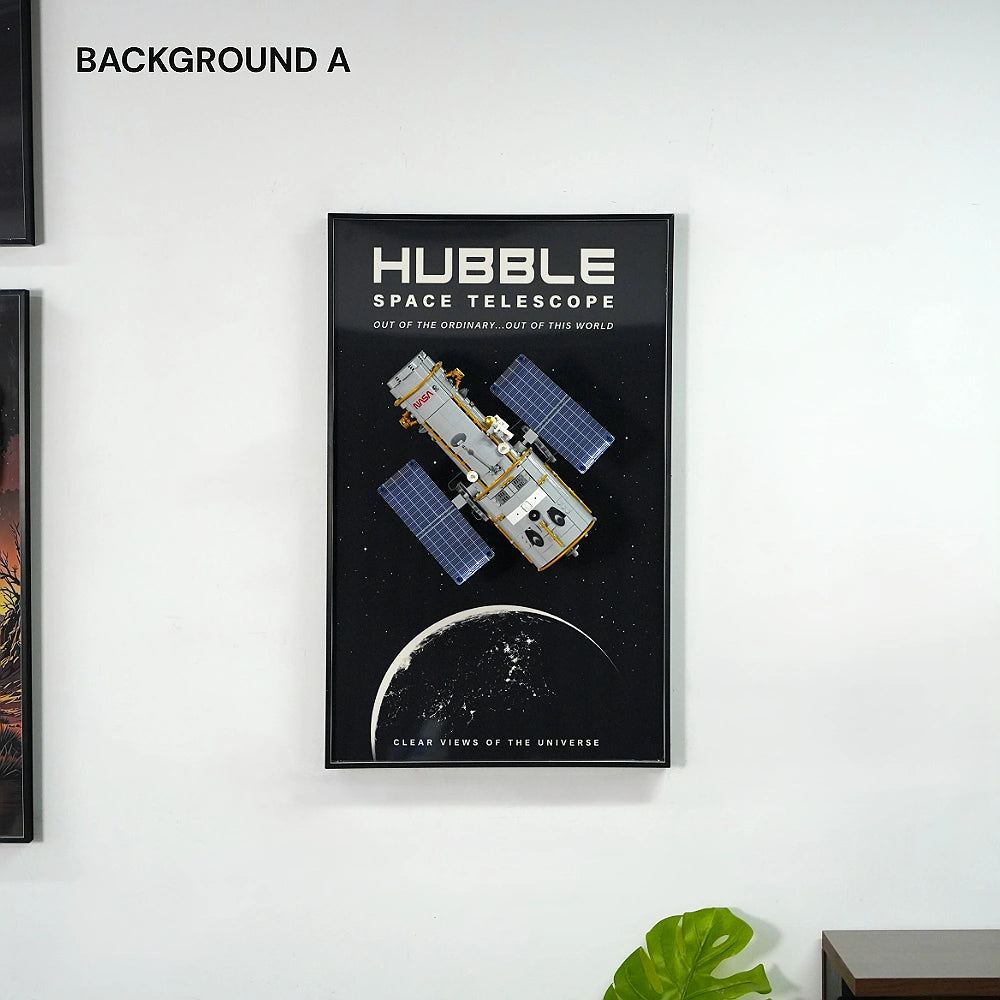 Wall Display Frame for LEGO® Icons Hubble Telescope (11382)