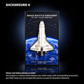 Wall Display Frame for LEGO® Icons NASA Space Shuttle Discovery (10283)