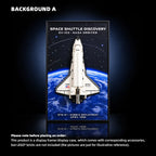 Wall Display Frame for LEGO® Icons NASA Space Shuttle Discovery (10283)