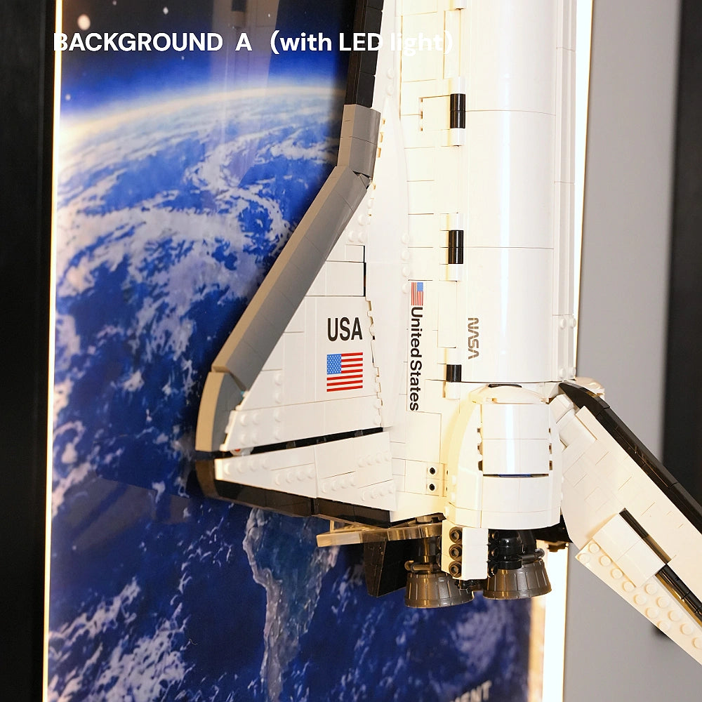Wall Display Frame for LEGO® Icons NASA Space Shuttle Discovery (10283)
