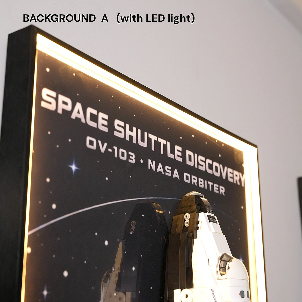 Wall Display Frame for LEGO® Icons NASA Space Shuttle Discovery (10283)