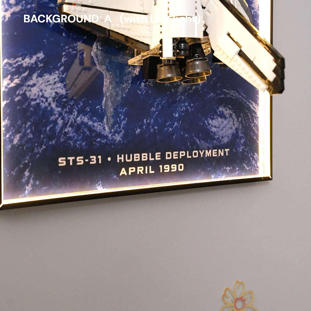 Wall Display Frame for LEGO® Icons NASA Space Shuttle Discovery (10283)