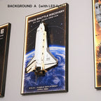 Wall Display Frame for LEGO® Icons NASA Space Shuttle Discovery (10283)