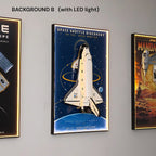 Wall Display Frame for LEGO® Icons NASA Space Shuttle Discovery (10283)