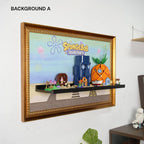 Wall Display Frame for LEGO® Icons SpongeBob SquarePants: Bikini Bottom (11386)