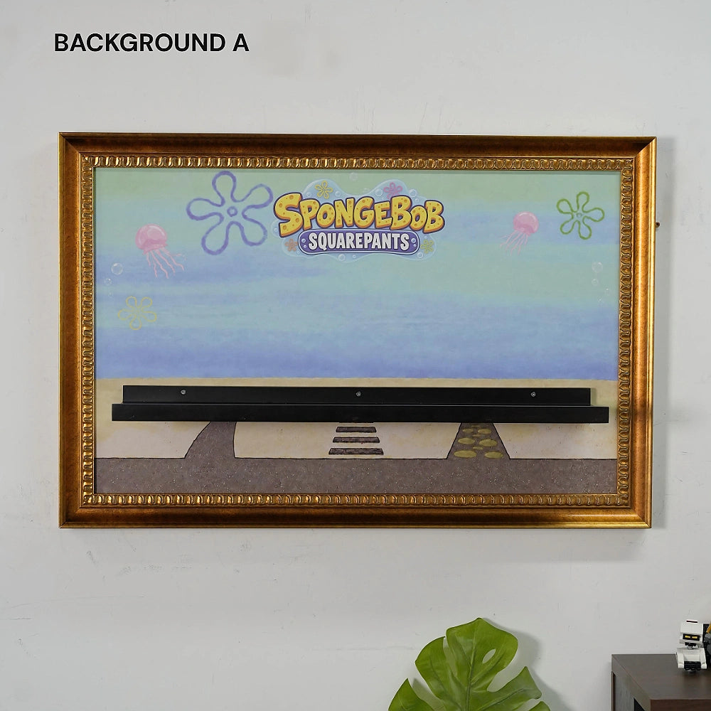 Wall Display Frame for LEGO® Icons SpongeBob SquarePants: Bikini Bottom (11386)
