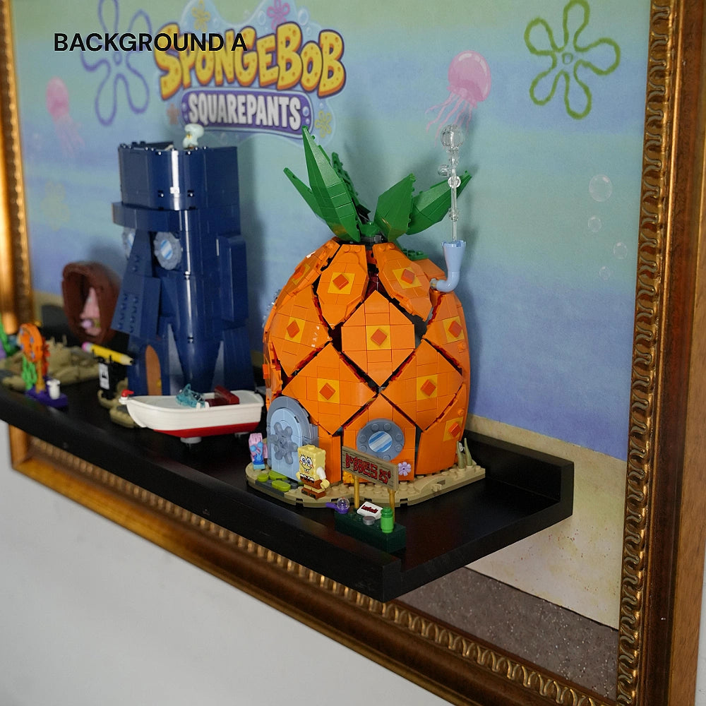 Wall Display Frame for LEGO® Icons SpongeBob SquarePants: Bikini Bottom (11386)
