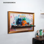 Wall Display Frame for LEGO® Icons SpongeBob SquarePants: Bikini Bottom (11386)