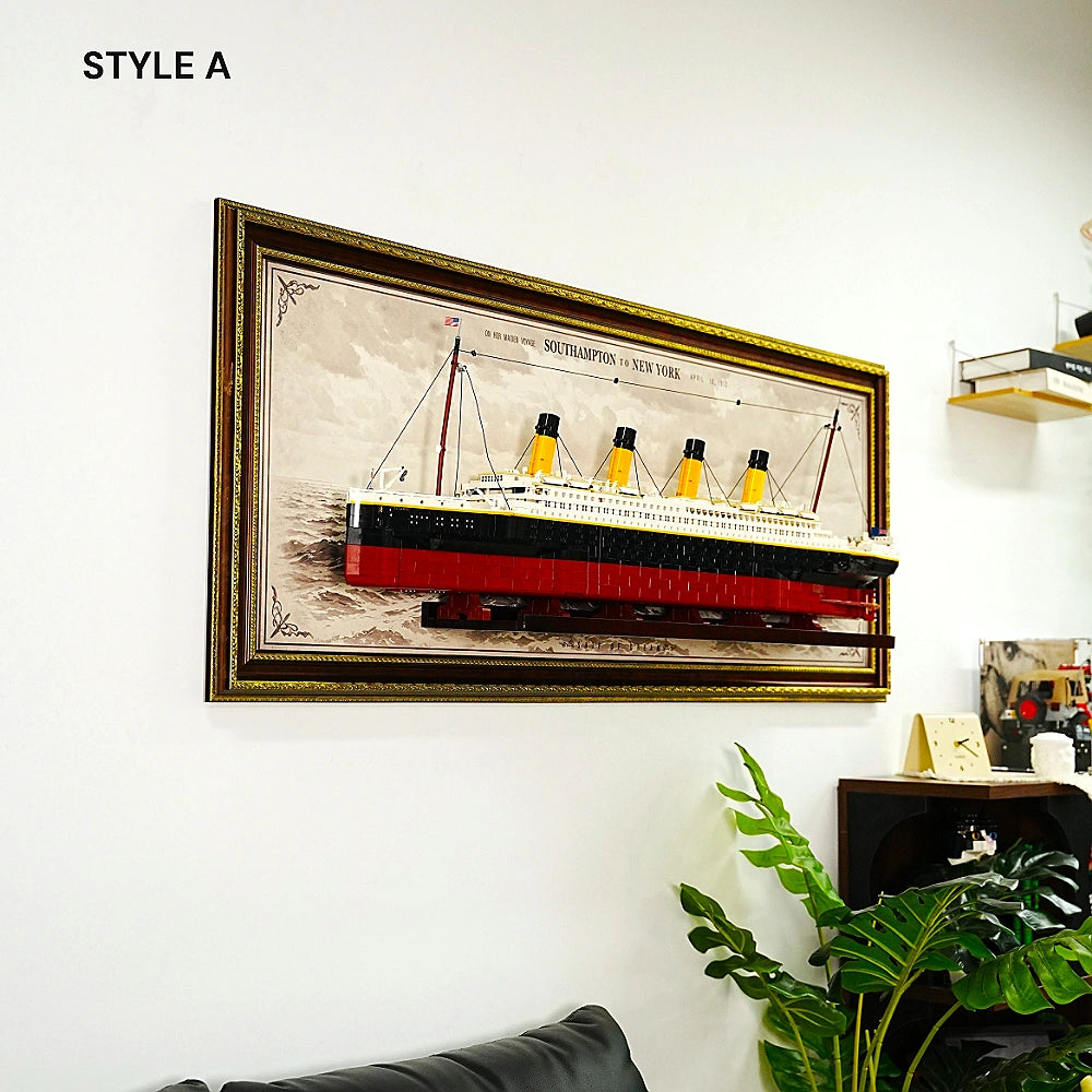 Wall Display Frame for LEGO® Icons Titanic (10294)