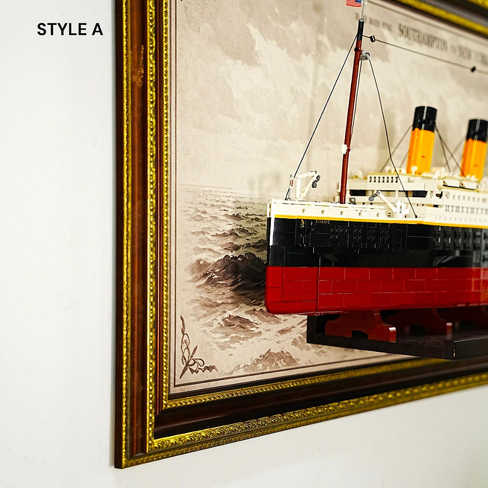 Wall Display Frame for LEGO® Icons Titanic (10294)